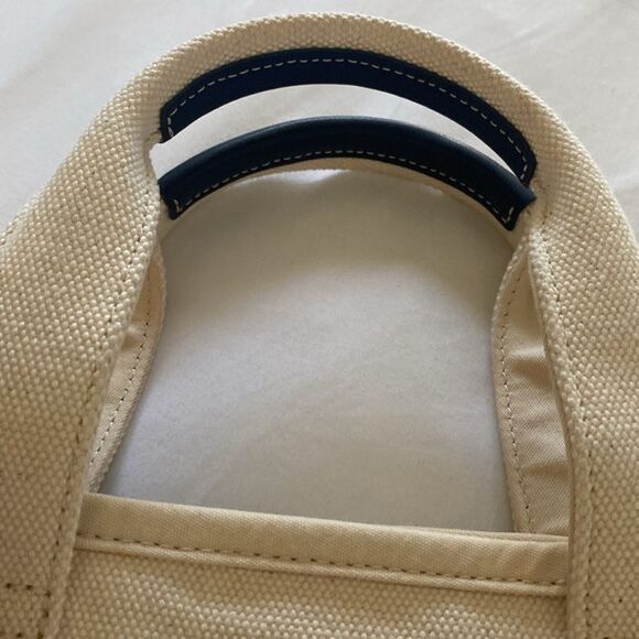TORY BURCH Canvas Logo Tote Bag - Picture 8 of 11